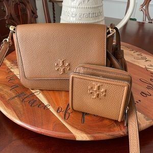 Tory Burch Purse & Wallet (USED ONCE)